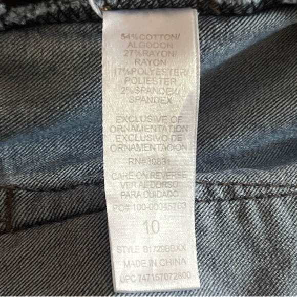 Democracy Ab Technology Step Raw Hem Jeans Women’s 10 - Picture 8 of 11